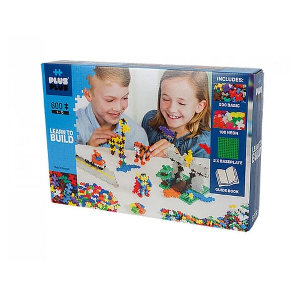 Plus Plus Basic och Neon discovery kit 600 stycken