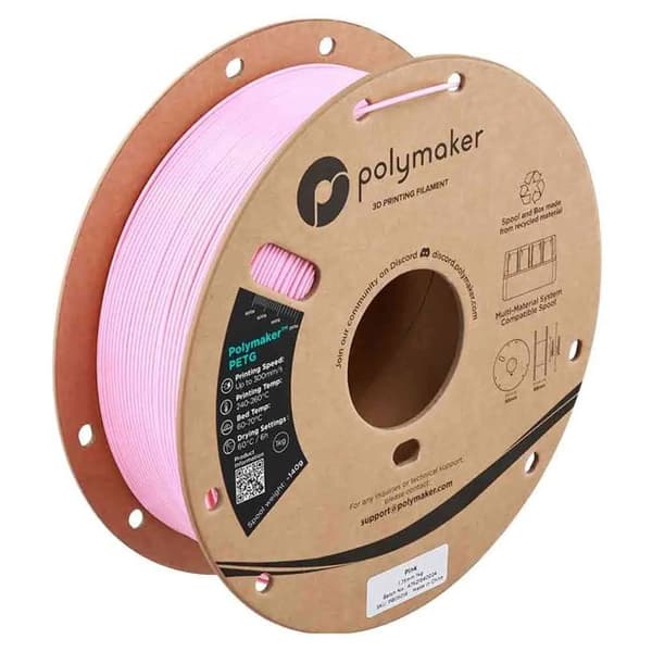 Filament 3D Polymaker pb05018 Rose PETG