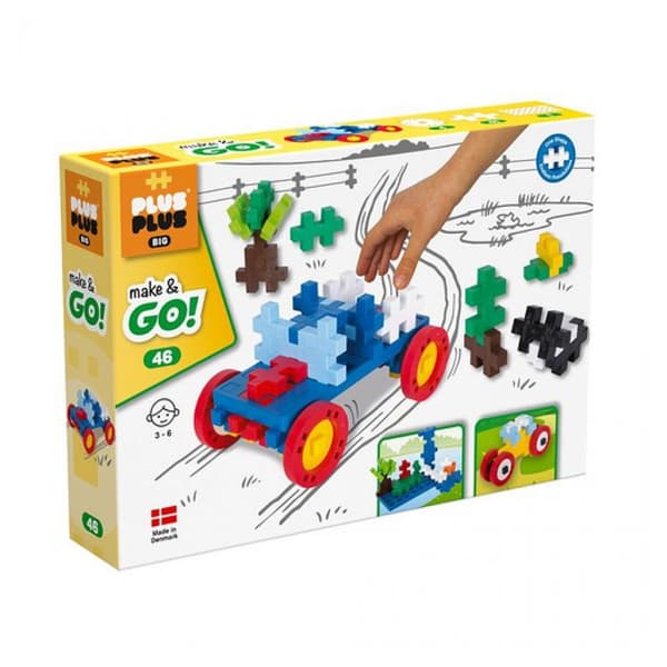 Pack Midi BIG 46 dele model Make & GO - Plus Plus