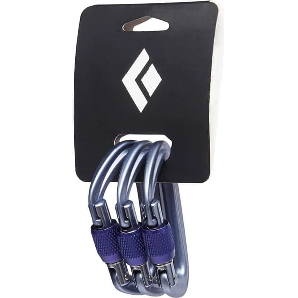 Skruvkarbin - BLACK DIAMOND - Liteforge - 3-pack - Smidd - Nyckellås