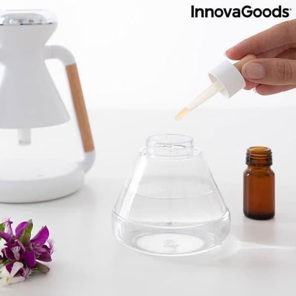 Misvolt InnovaGoods 3-i-1 Aroma Diffuser og trådløs oplader luftfugter - Sort