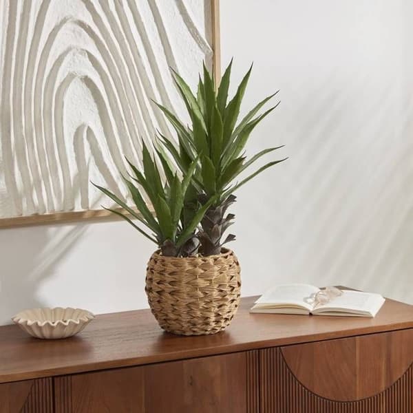 Kunstig Agave Moda H.61cm grøn