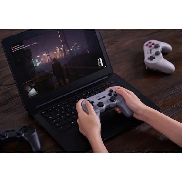 Langaton Bluetooth-ohjain - 8bitDo Pro2 Classic Edition - Switch, PC, Android, Raspberry Pi