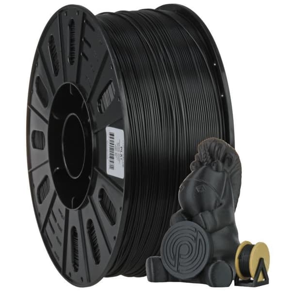 Filament til 3D-printer - PRIMACREATOR - PrimaValue PLA+ - Sort - 1,75 mm - PLA+ (FDM)