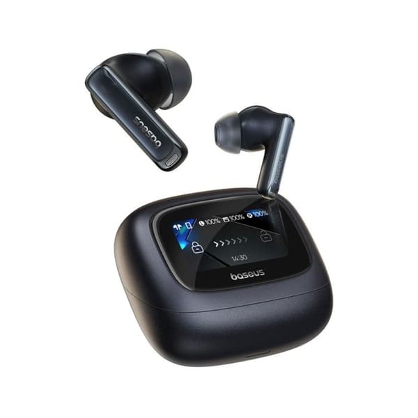 Baseus Bowie M2s ANC Bluetooth-hovedtelefoner i sort