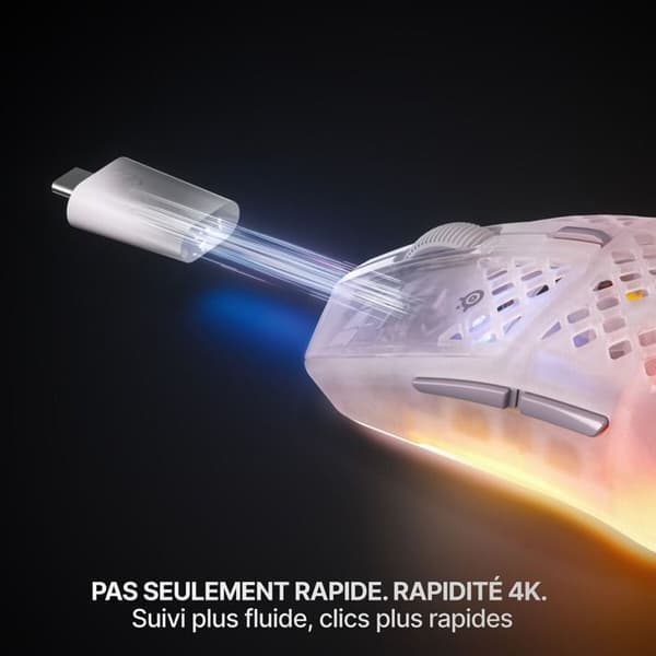 Steelseries Aerox 3 Wireless Gen 2 Ghost langaton pelihiiri