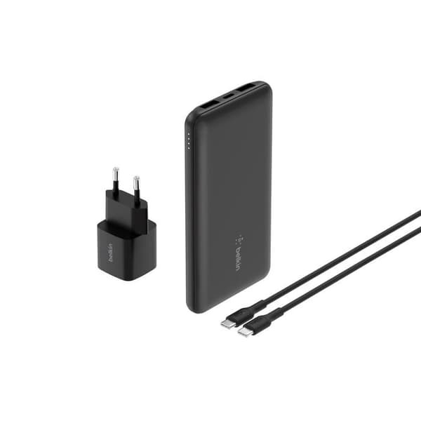 Belkin mobiltelefonoplader BoostCharge tilbehørssæt Sort