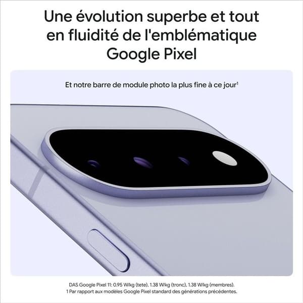 Smartphone Google Pixel 11 6,3" OLED 5G Dobbelt SIM 256 GB Sort Vulkan