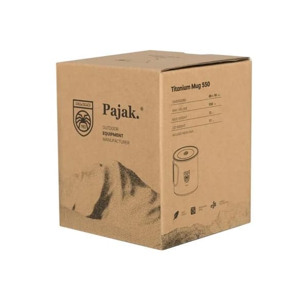 Titanium Mug Pajak 550 ml