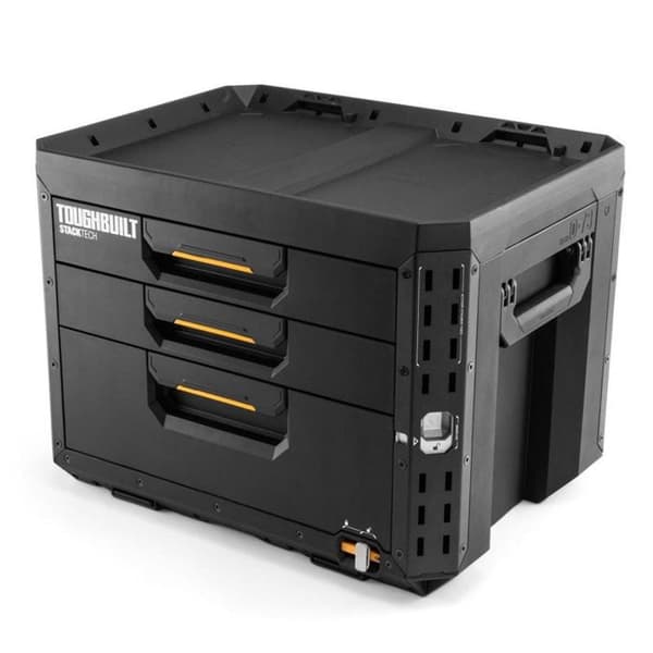 StackTech 3-Laatikon Lukittava Laatikko - TOUGHBUILT - TB-B1-D-73-BEA