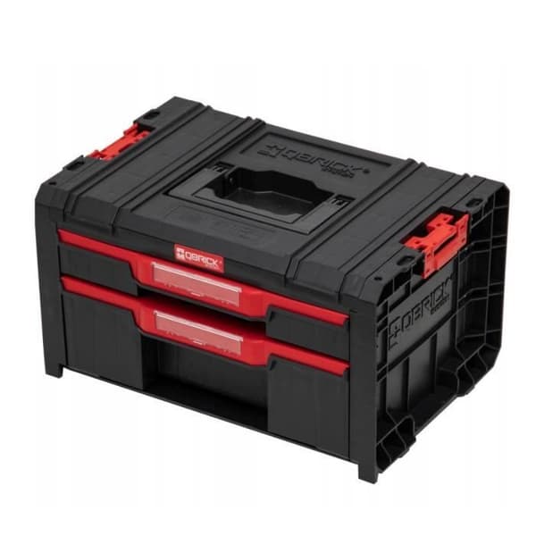 Työkalulaatikko laatikoilla Qbrick System PRO 2.0 DRAWER 2 TOOLBOX BASIC