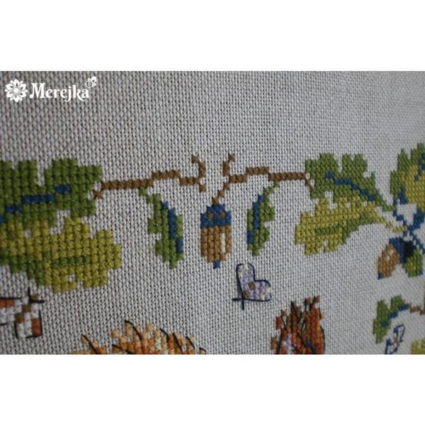 Kit point de croix compté Merejka "Orava" 21x16 cm