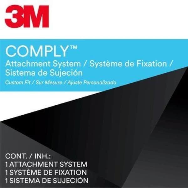 Fastgøringssystem - 3M - COMPLY - Skærmdeling - Fortrolighed - Sort