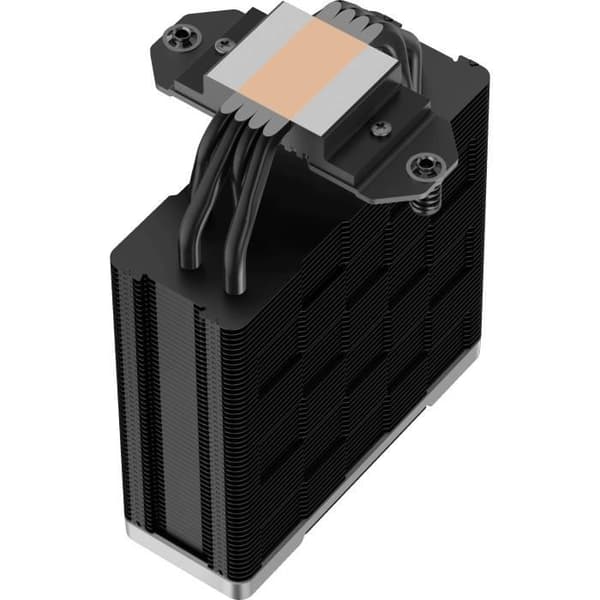 Ventilator CPU - DEEPCOOL - AK400 Zero Dark Plus - Sort - 2 Ventilatorer 120mm - Kompatibilitet Intel/AMD
