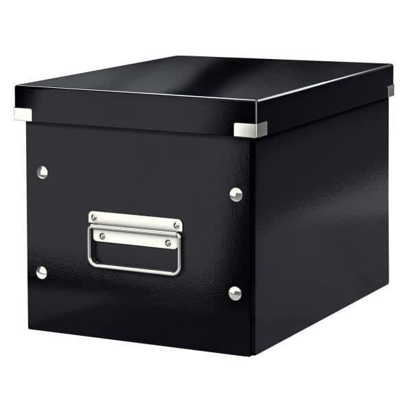 LEITZ Click & Store Cube - Förvaringsbox - M - Svart