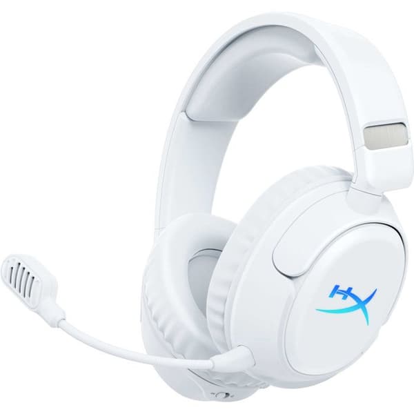 HyperX Cloud Flight 2 trådløse gamer headset til PC & konsoller hvid