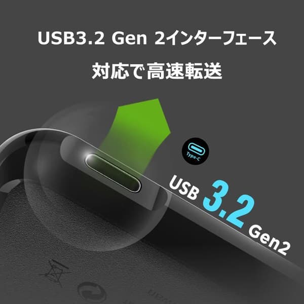 Silicon Power Bærbar SSD-harddisk - 1TB - USB-C - Sort