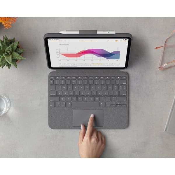 Logitech Combo Touch til iPad 10,9 (10. generation) - US INTL