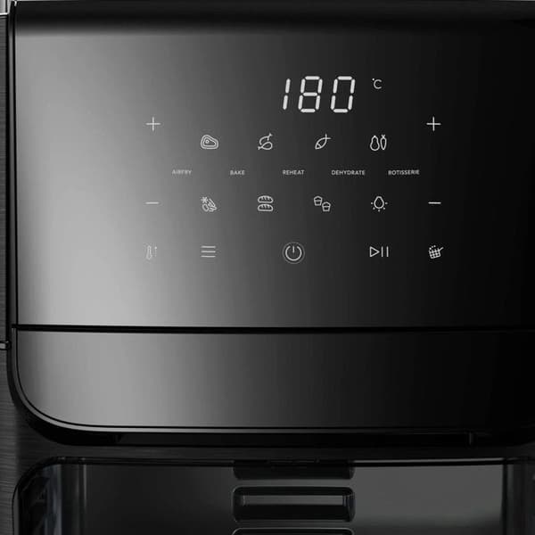 Electrolux 800 EAF12B luftfrituregryde - stor kapacitet, 12 l, sort