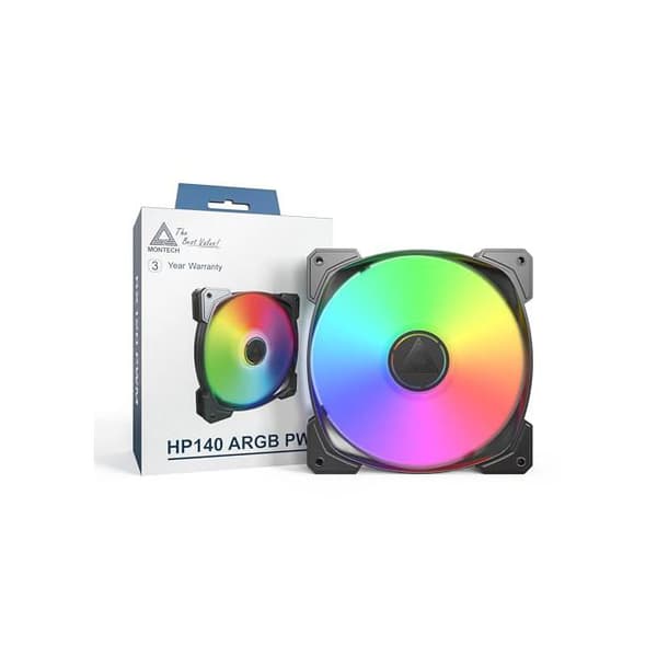 Montech HP140 ARGB PWM Musta