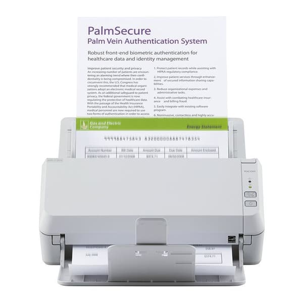 FUJITSU SP-1130N dokumentscanner - Dobbeltsidet - 600 dpi - Automatisk dokumentføder