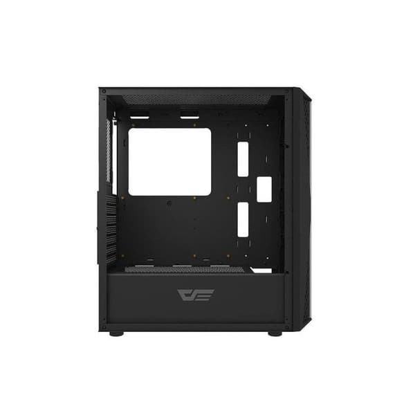 PC-chassi Darkflash DK352 Plus + 4 ARGB-fläktar svart