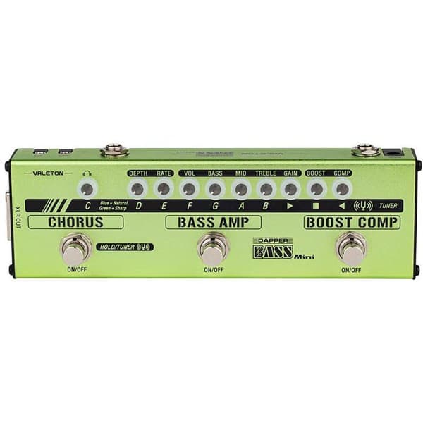 Valeton Dapper Bass Mini multi-effekt til bas