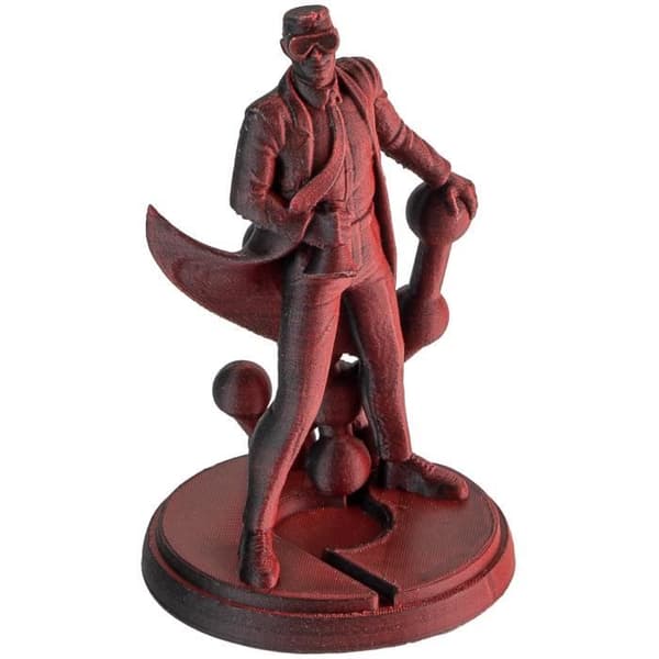 3D-printer filament - Polymaker - PolyTerra PLA - Shadow Red - Bioplast - Brugervenlighed