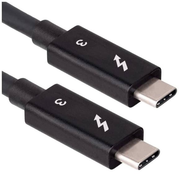 Akyga USB-kabel Han Thunderbolt, Han Thunderbolt 0,50 m sort AK-USB-33
