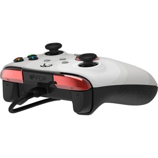 Spilcontroller - Xbox - Rematch Advanced - Kablet - Radial Hvid - PDP