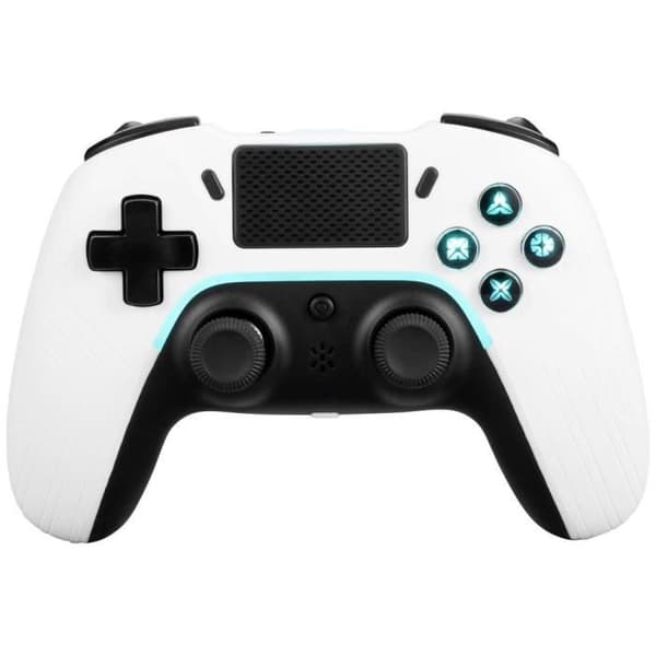Spilcontroller - DELTACO GAMING - PS4 & PC - Trådløs - Hvid - 2 programmerbare makrotaster