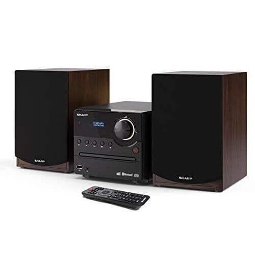 Microchain - SHARP - XL-B517D(BR) - Hjemmesystem - DAB Radio - Brun