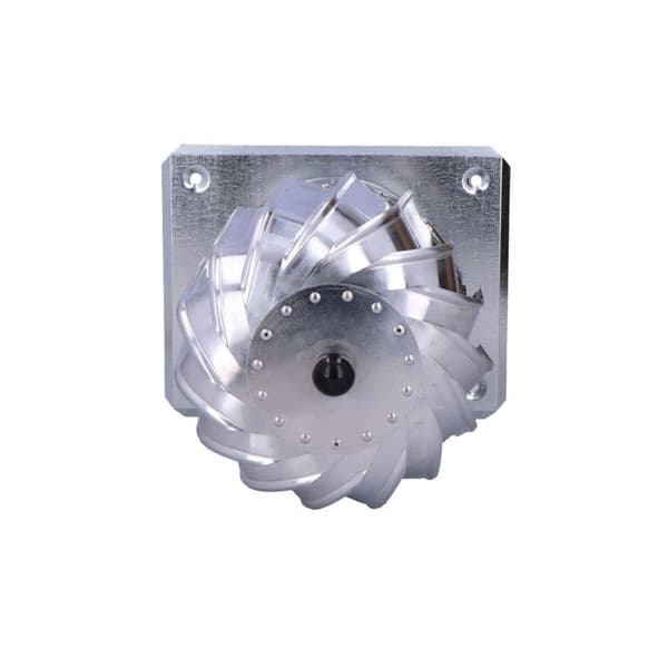 Aluminium langsgående base, diameter 150 mm