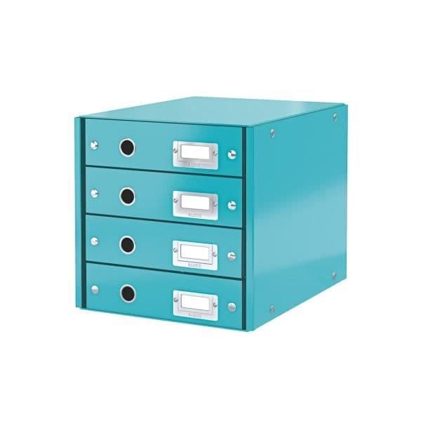 LEITZ Opbevaringsboks Click&Store 4 Skuffer Mint