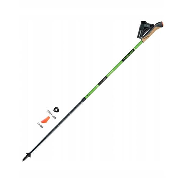 GABEL Stretch Carbon vandrestave, NCS-system, kulstof