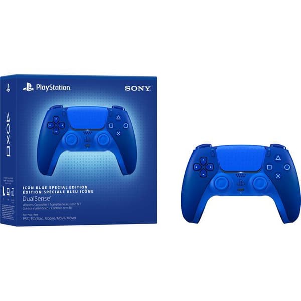 Trådløs DualSense-controller - Limited Edition Icon Blue til PS5 og PC