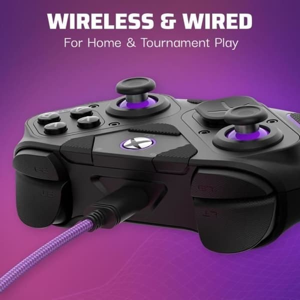 Trådløs controller PDP Victrix Pro BFG - PC, Xbox One og Series X|S - Sort