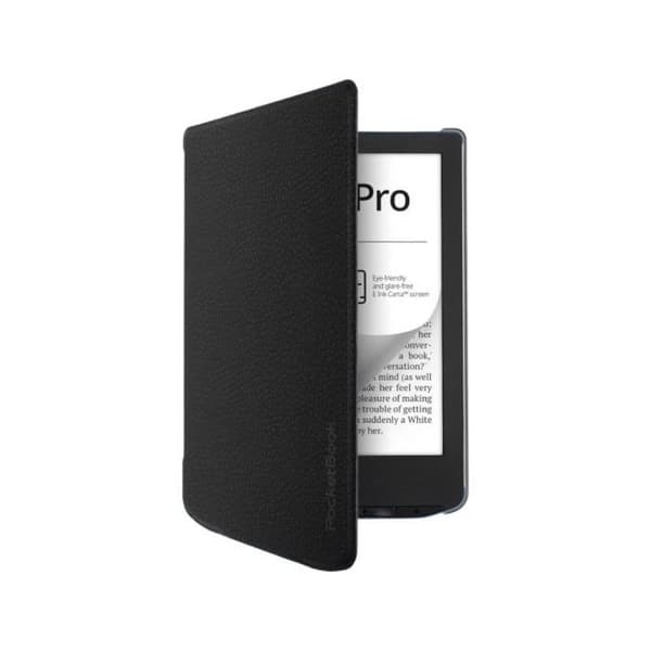 Funda Folio til PocketBook Verse/Verse Lite/Verse Pro Sort Transparent