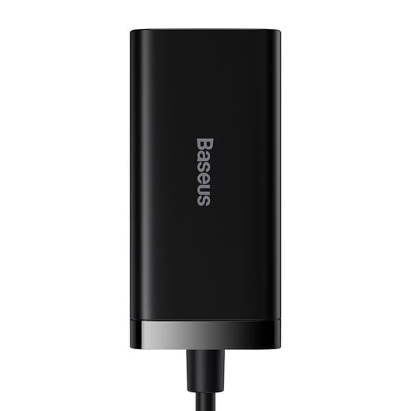 BORDLADER BASEUS GAN 3 PRO, 2C+2U, 100W, EU VERSION, FARVE: SORT.