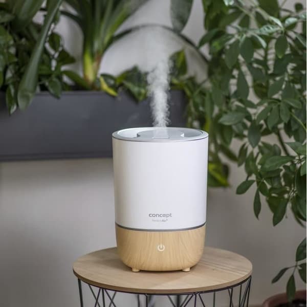 Koncept ZV1200 Perfekt Luftfugter Aromaterapi Diffuser 4L 3 niveauer af dampintensitet Hvid
