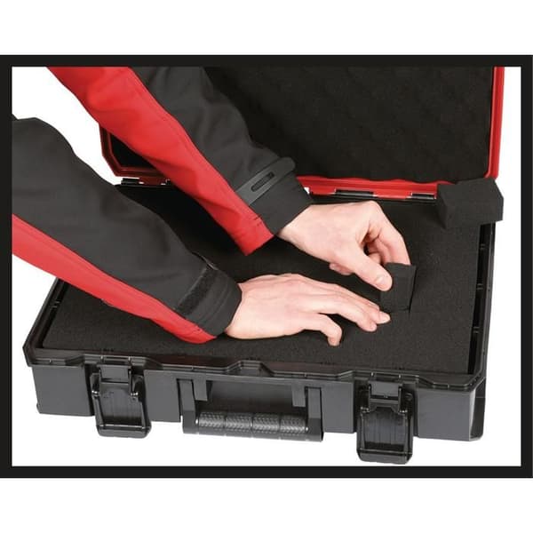 Einhell sæt med forudskårne skum (til Einhell E-Case opbevaringskasse)