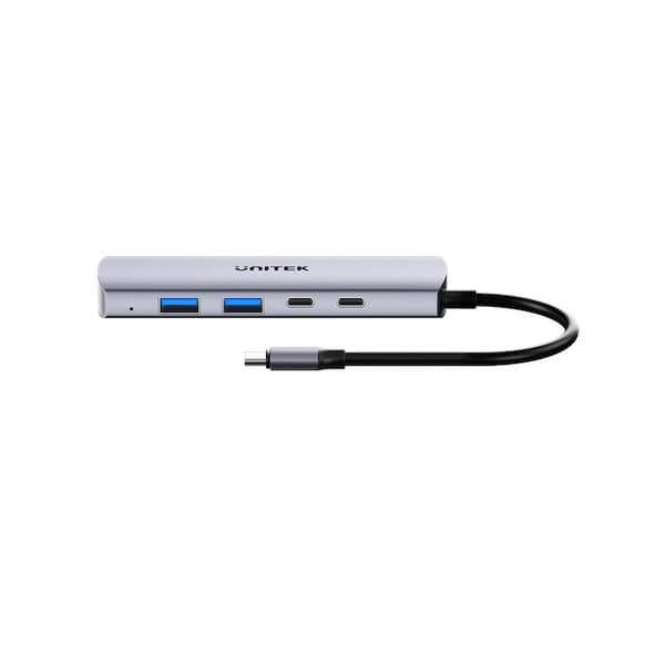 USB-C Hub - UNITEK - 4 porte - USB 3.2 Gen2 - 10 Gbps - 2 USB-C/2 USB-A