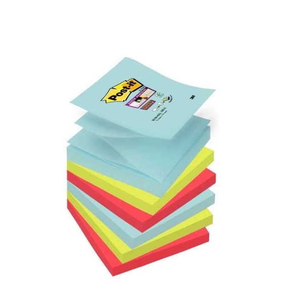 POST-IT Sæt af 6 notesblokke - Miami kollektion