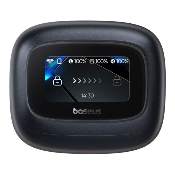 Baseus Bowie M2s ANC Bluetooth-hovedtelefoner i sort