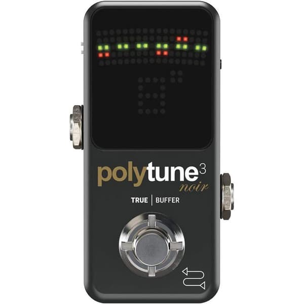 Polyfonisk Stemming - TC ELECTRONIC - Polytune 3 - Sort - Avancerede Justeringstilstande - Bonafide Puffer