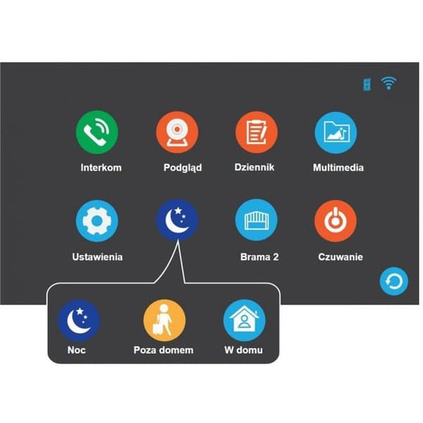 Intercom - video intercom Laskomex Kit til IP video intercom GEMINI ZEST 2 ledninger