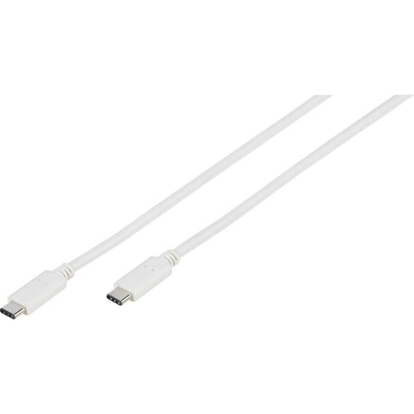 45354 EMark USB-C til USB-C 2 m Hvid