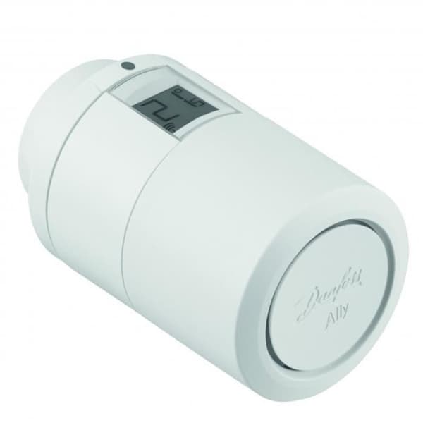 Forbundet termostatisk hoved - Ally Zigbee - DANFOSS - Diameter 55 mm