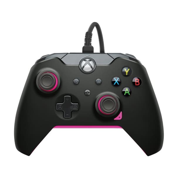 Spilcontroller - PDP - Kablet - Xbox og PC - Sort - Indbygget vibration