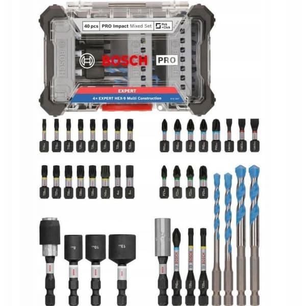 Foret - Bosch Ensemble mixte PRO af bor og bor